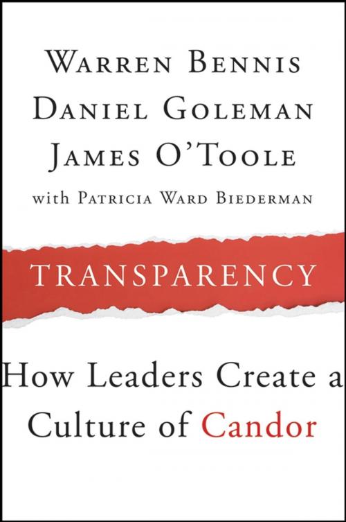 Cover of the book Transparency by Warren Bennis, Daniel Goleman, James O'Toole, Wiley