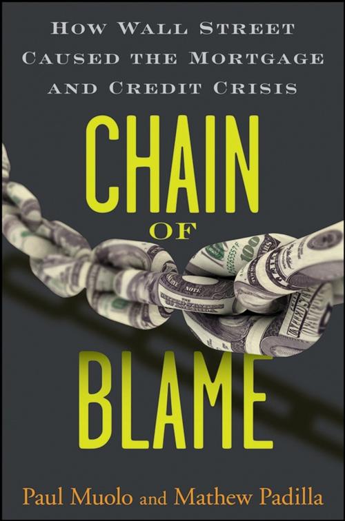 Cover of the book Chain of Blame by Paul Muolo, Mathew Padilla, Wiley