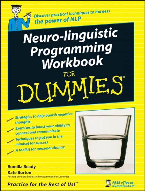 Cover of the book Neuro-Linguistic Programming Workbook For Dummies by Romilla Ready, Kate Burton, Wiley