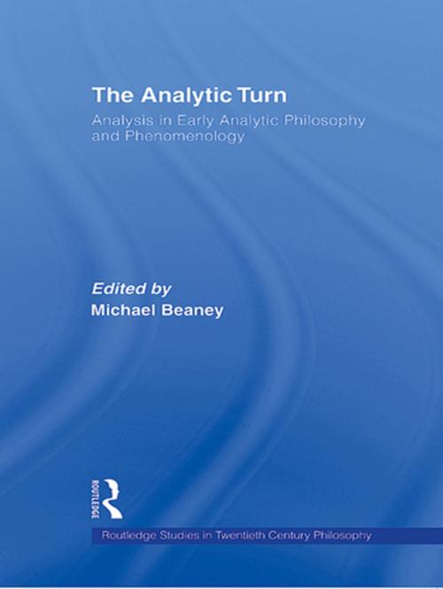 Cover of the book The Analytic Turn by , Taylor and Francis