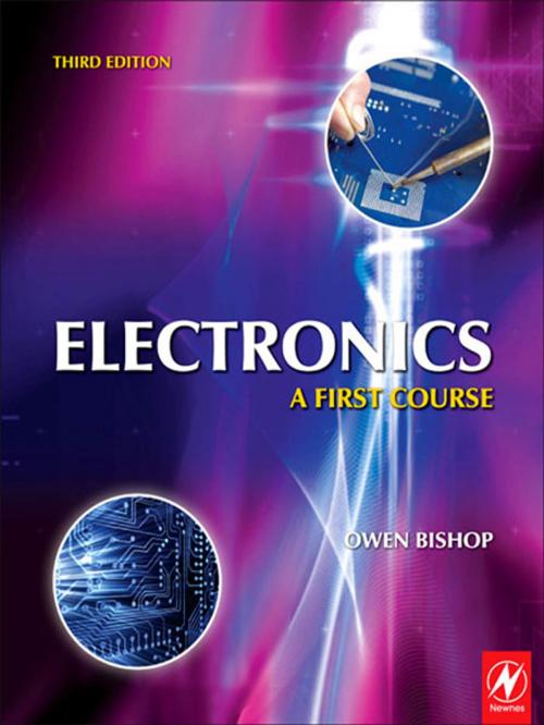 Cover of the book Electronics: A First Course by Owen Bishop, CRC Press