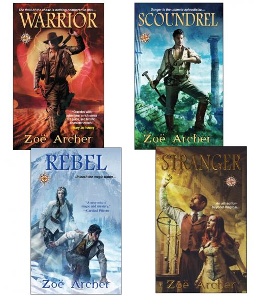 Cover of the book The Blades of the Rose Bundle: Warrior, Scoundrel, Rebel, & Stranger by Zoe Archer, Kensington