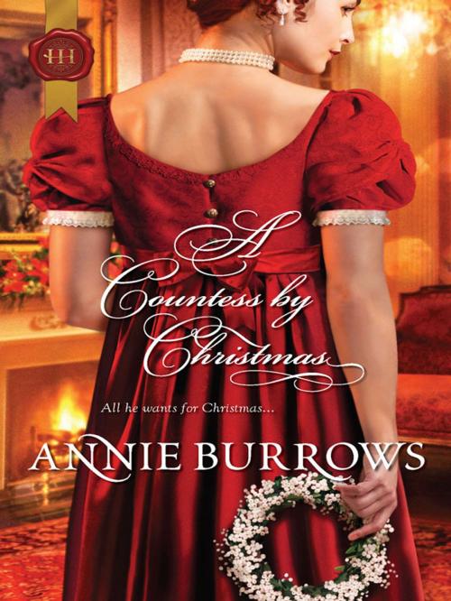Cover of the book A Countess by Christmas by Annie Burrows, Harlequin