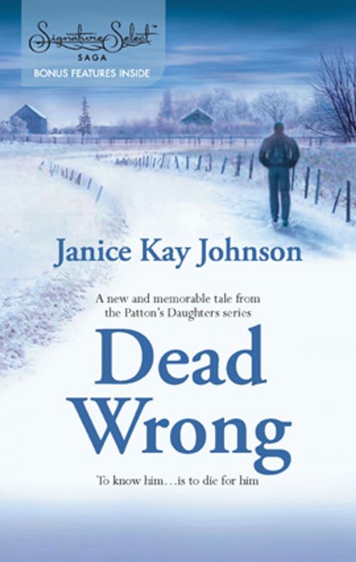 Cover of the book Dead Wrong by Janice Kay Johnson, Harlequin