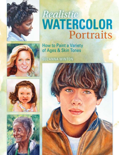 Cover of the book Realistic Watercolor Portraits by Suzanna Winton, F+W Media