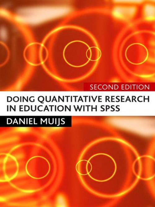Cover of the book Doing Quantitative Research in Education with SPSS by Professor Daniel Muijs, SAGE Publications