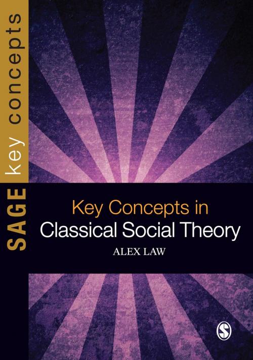 Cover of the book Key Concepts in Classical Social Theory by Alex Law, SAGE Publications