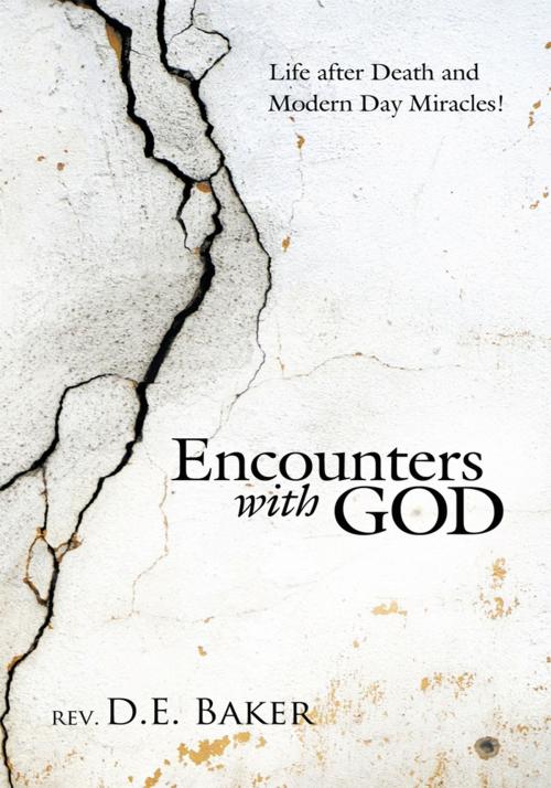 Cover of the book Encounters with God by Rev. D. E. Baker, WestBow Press