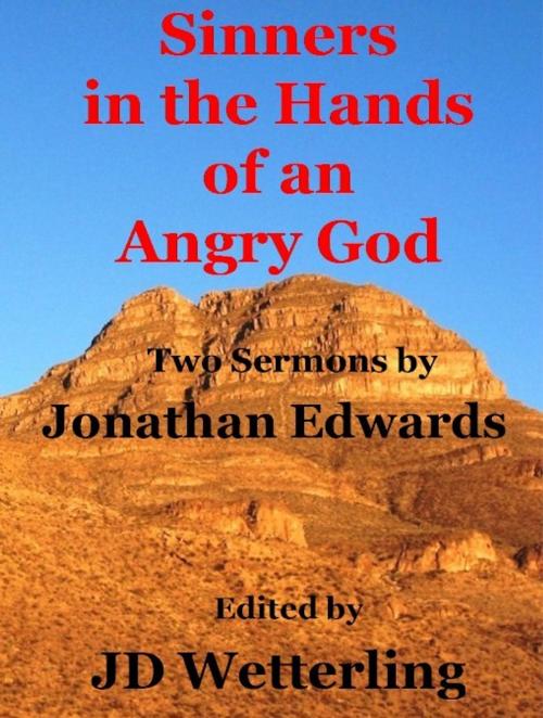 Cover of the book Sinners in the Hands of an Angry God by JD Wetterling, JD Wetterling
