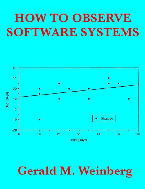 Cover of the book How to Observe Software Systems by Gerald M. Weinberg, Gerald M. Weinberg