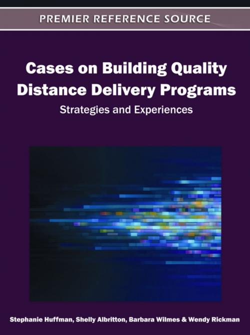 Cover of the book Cases on Building Quality Distance Delivery Programs by , IGI Global