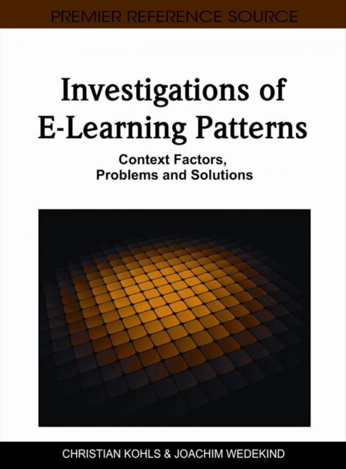 Cover of the book Investigations of E-Learning Patterns by , IGI Global