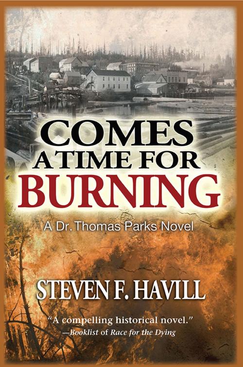 Cover of the book Comes a Time for Burning by Steven F Havill, Sourcebooks