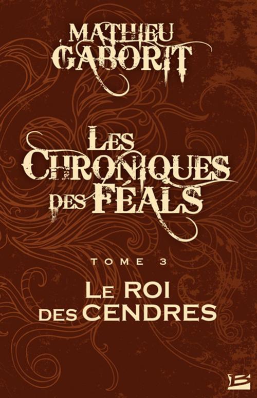 Cover of the book Le Roi des Cendres by Mathieu Gaborit, Bragelonne