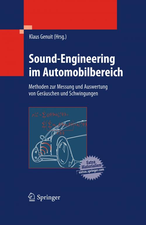 Cover of the book Sound-Engineering im Automobilbereich by , Springer Berlin Heidelberg