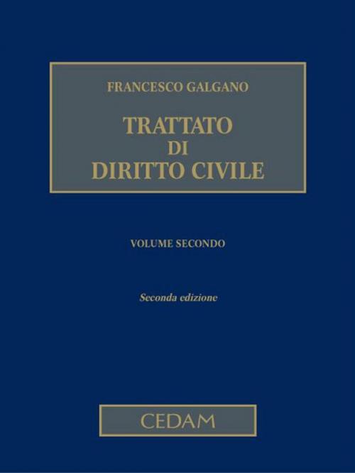 Cover of the book Trattato diritto civile Vol. II by Francesco Galgano, Cedam