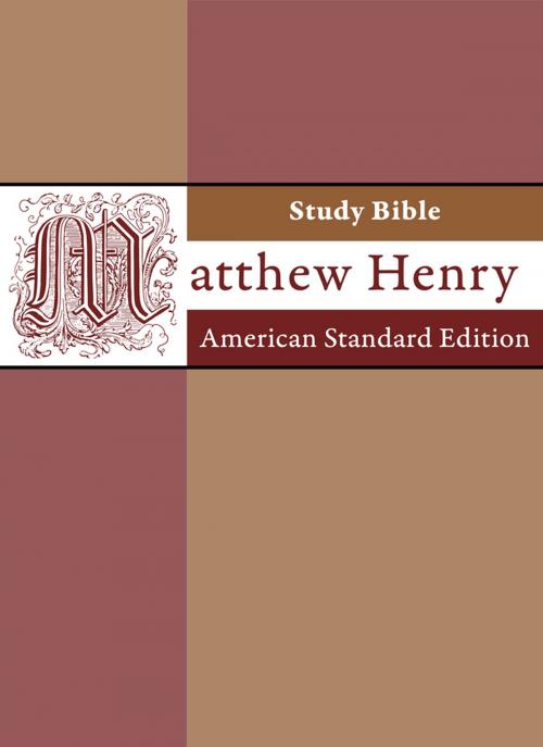 Cover of the book Matthew Henry Study Bible by Matthew Henry, Importantia Publishing