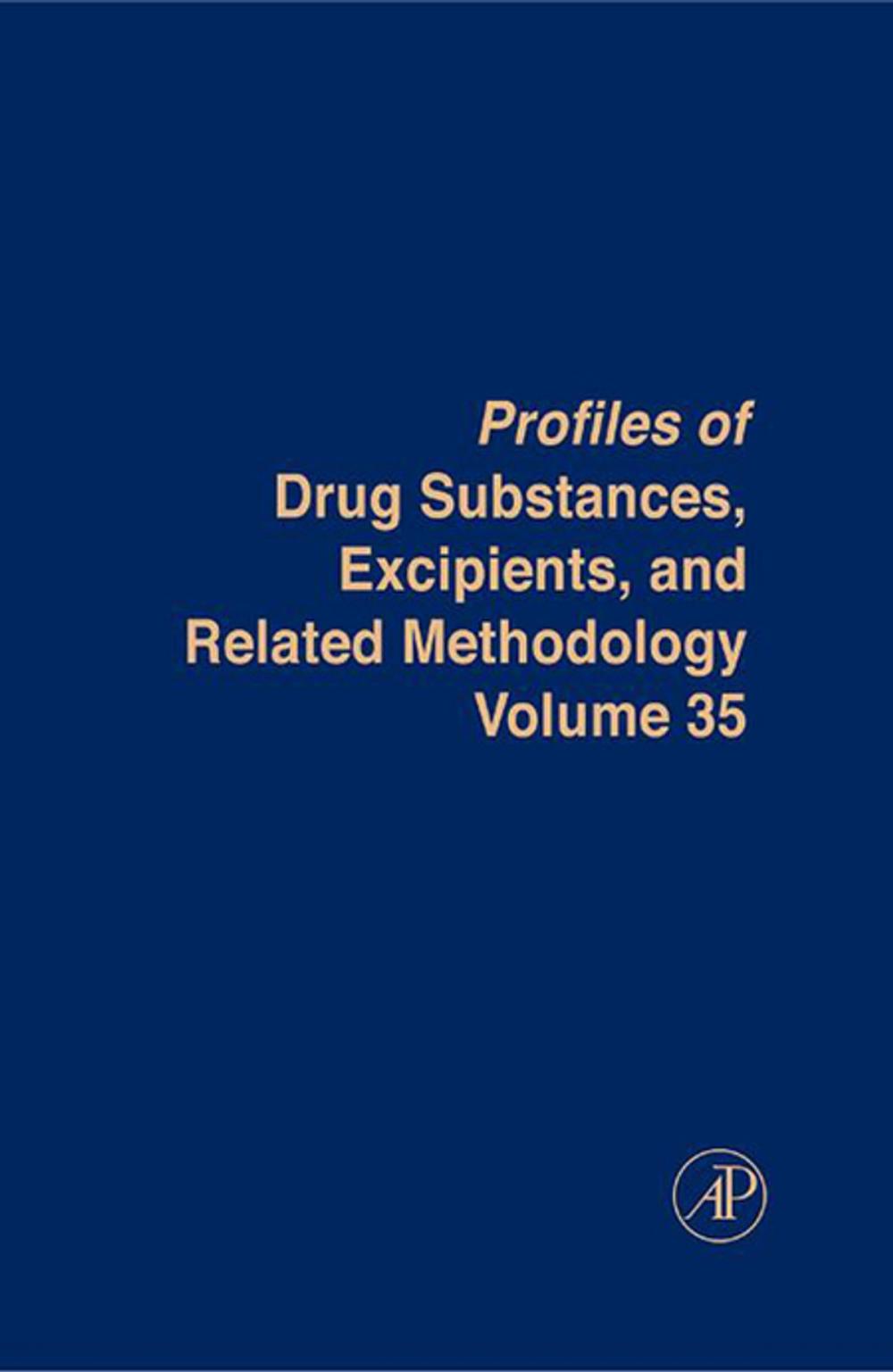 Big bigCover of Profiles of Drug Substances, Excipients and Related Methodology