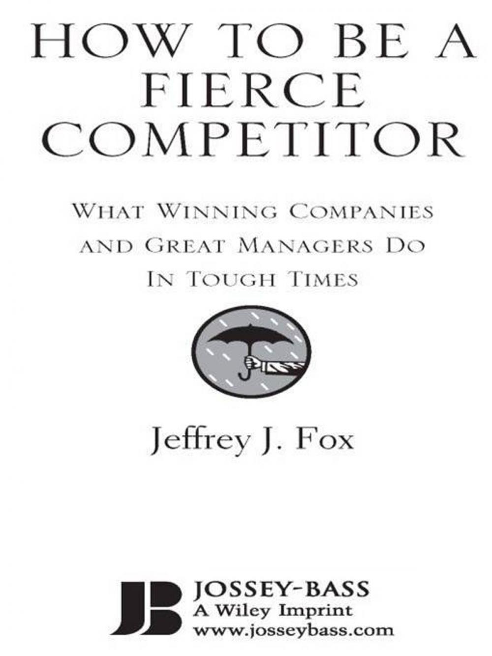 Big bigCover of How to Be a Fierce Competitor