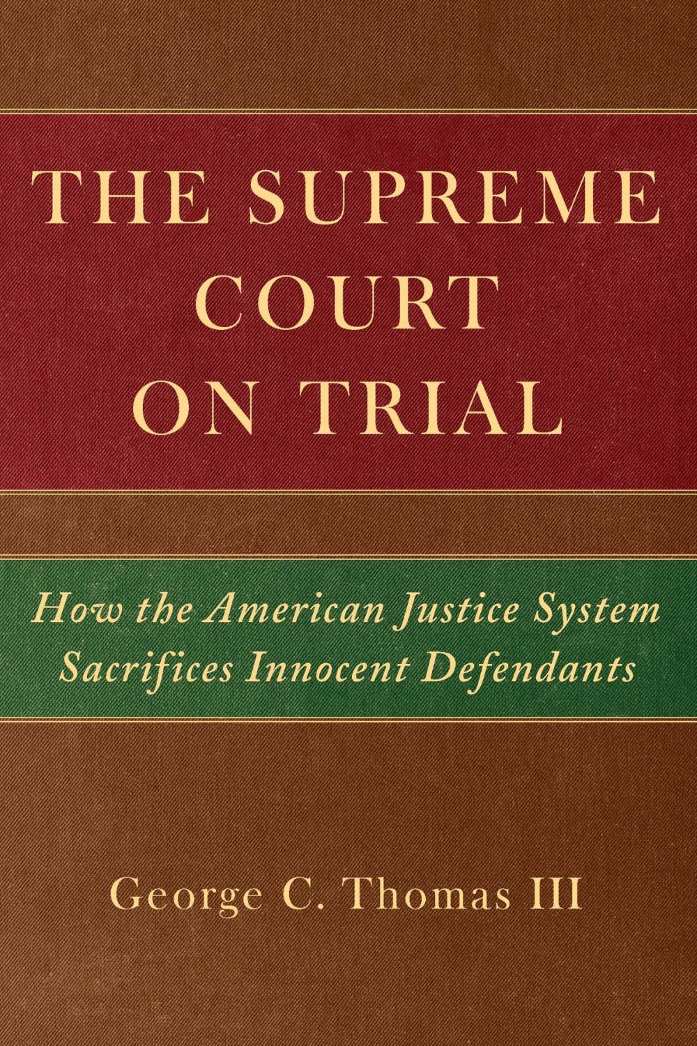 Big bigCover of The Supreme Court on Trial