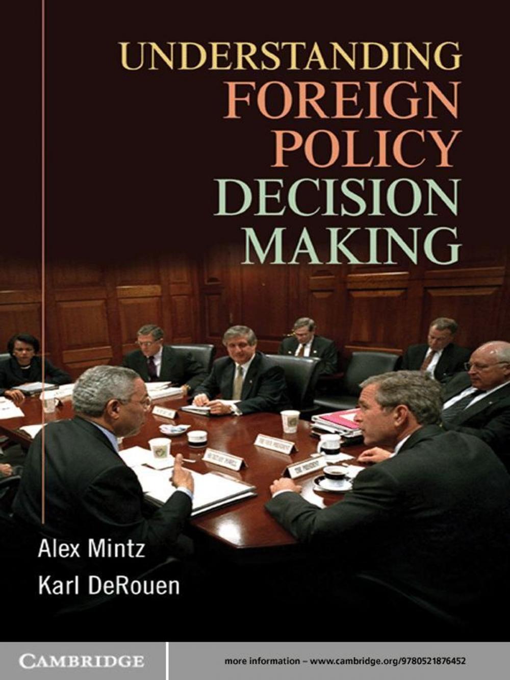 Big bigCover of Understanding Foreign Policy Decision Making