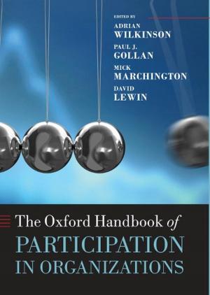 Cover of the book The Oxford Handbook of Participation in Organizations by Gunther Teubner