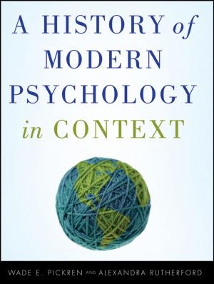 Cover of the book A History of Modern Psychology in Context by Randy Krum