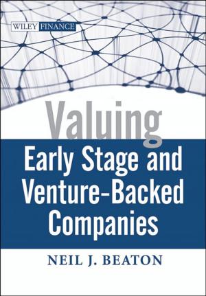 Cover of the book Valuing Early Stage and Venture-Backed Companies by 