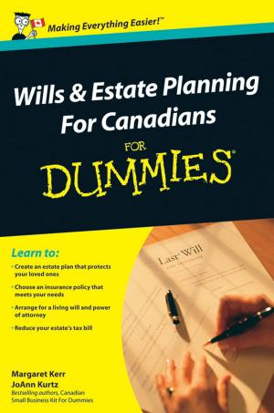 Cover of the book Wills and Estate Planning For Canadians For Dummies by Moshe A. Milevsky