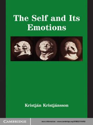 Cover of the book The Self and its Emotions by Molly Andrews