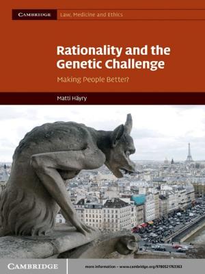 Cover of the book Rationality and the Genetic Challenge by Tsilly Dagan