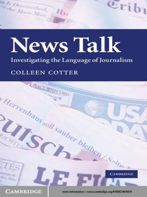 Cover of the book News Talk by Daniel Just