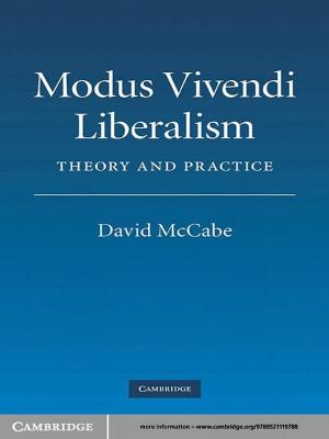 Cover of the book Modus Vivendi Liberalism by Tobias Hägerland