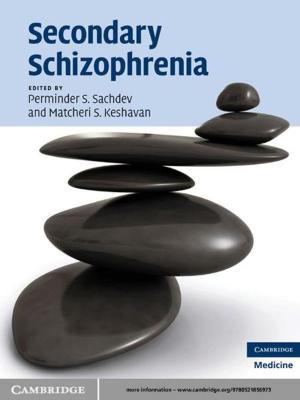Cover of the book Secondary Schizophrenia by Professor Roger W. Schmenner