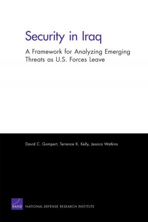 Cover of the book Security in Iraq by Brian M. Stecher, Frank Camm, Cheryl L. Damberg, Laura S. Hamilton, Kathleen J. Mullen