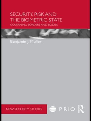 Book cover of Security, Risk and the Biometric State