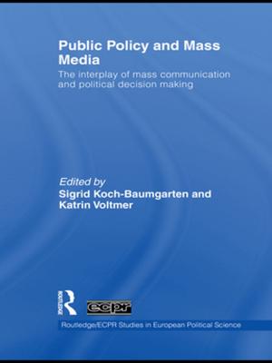 Cover of the book Public Policy and the Mass Media by Neil Wigglesworth