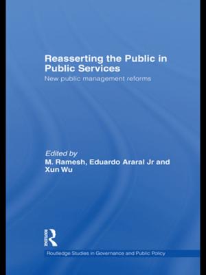 Cover of the book Reasserting the Public in Public Services by Raymond Viger, Delphine Caubet