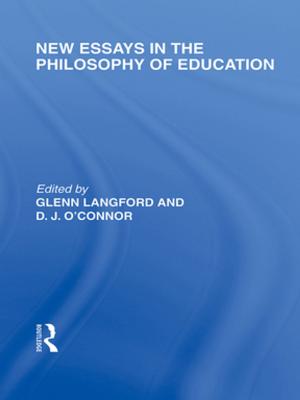 Cover of the book New Essays in the Philosophy of Education (International Library of the Philosophy of Education Volume 13) by Theo Eicher, John H. Mutti, Michelle H. Turnovsky