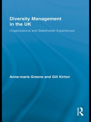 Cover of the book Diversity Management in the UK by Mark Philp, Pamela Clemit, Maurice Hindle