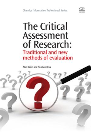 Cover of the book The Critical Assessment of Research by J.L. Luque García, M.D. Luque de Castro