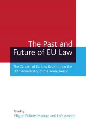 Cover of the book The Past and Future of EU Law by 