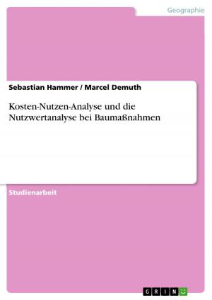 Cover of the book Kosten-Nutzen-Analyse und die Nutzwertanalyse bei Baumaßnahmen by Andreas Reineck