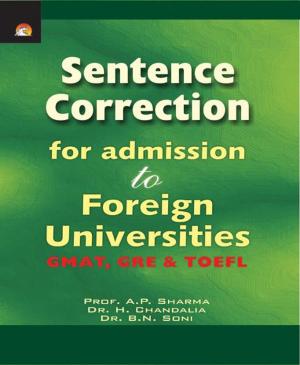Cover of the book Sentence Correction for Admission to Foreign Universities by PROF.S.K.PRASOON