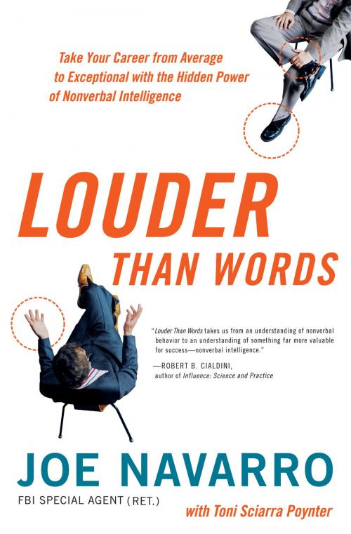 Cover of the book Louder Than Words by Joe Navarro, Toni Sciarra Poynter, HarperCollins e-books