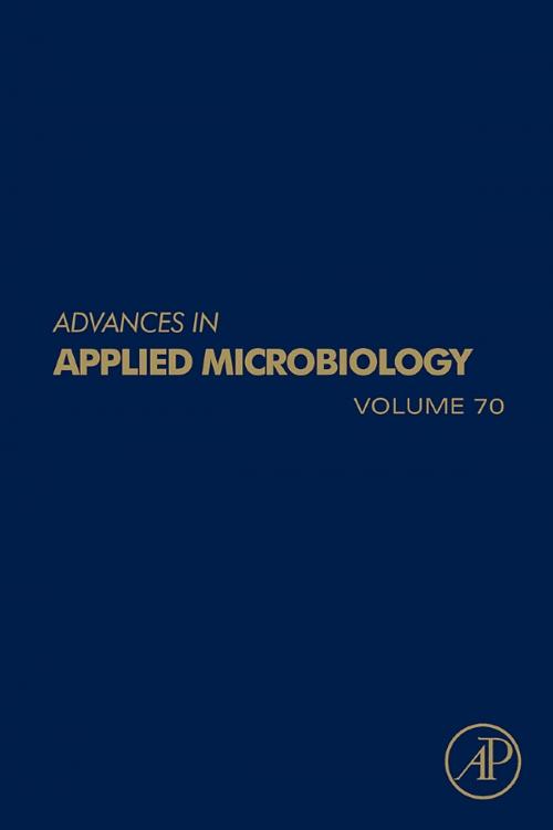 Cover of the book Advances in Applied Microbiology by Allen I. Laskin, Geoffrey M. Gadd, Sima Sariaslani, Elsevier Science