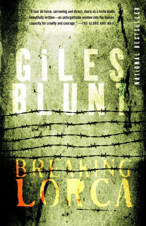 Cover of the book Breaking Lorca by Giles Blunt, Random House of Canada