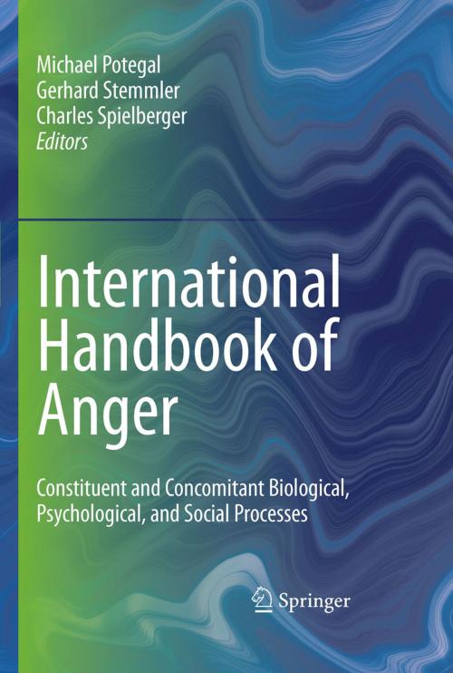 Cover of the book International Handbook of Anger by , Springer New York