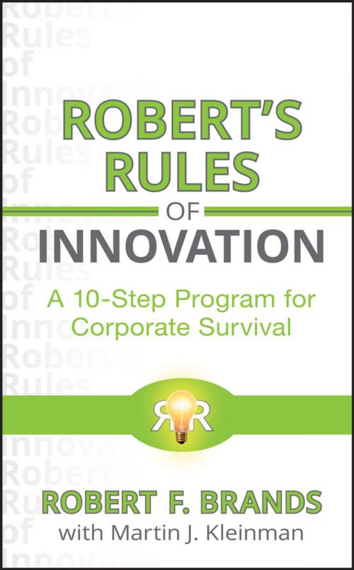 Cover of the book Robert's Rules of Innovation by Robert F. Brands, Martin J. Kleinman, Wiley