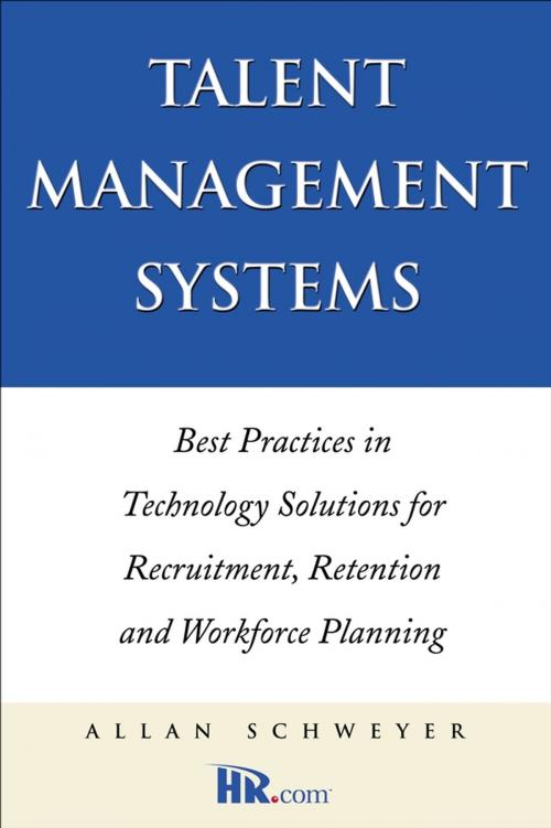 Cover of the book Talent Management Systems by Allan Schweyer, Wiley